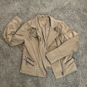 suede fringe jacket